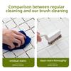 Ergonomic Non-Scratch Plastic Handle Cleaning Brush PP Soft Bristle Bathroom Gap Kitchen Crevice Multi-Purpose Scrub Brush