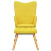 VidaXL Chaise à Bascule avec Tabouret Siège de Relaxation Fauteuil de Salon Salle de Séjour Siège de Salon Maison Intérieur 328025