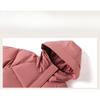 Winter Cotton Padded Jacket Hooded Fleece Thick Parkas Warm Loose Long Overcoat Middle Aged  Coat