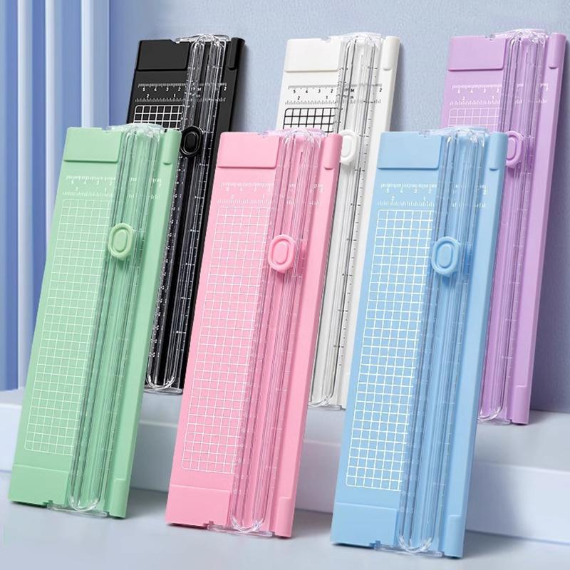 A4 Bidirectional Cutting Paper Cutter With Pull-Out Ruler For Photo Trimmers Scrapbook Lightweight Cutting Mat Machine