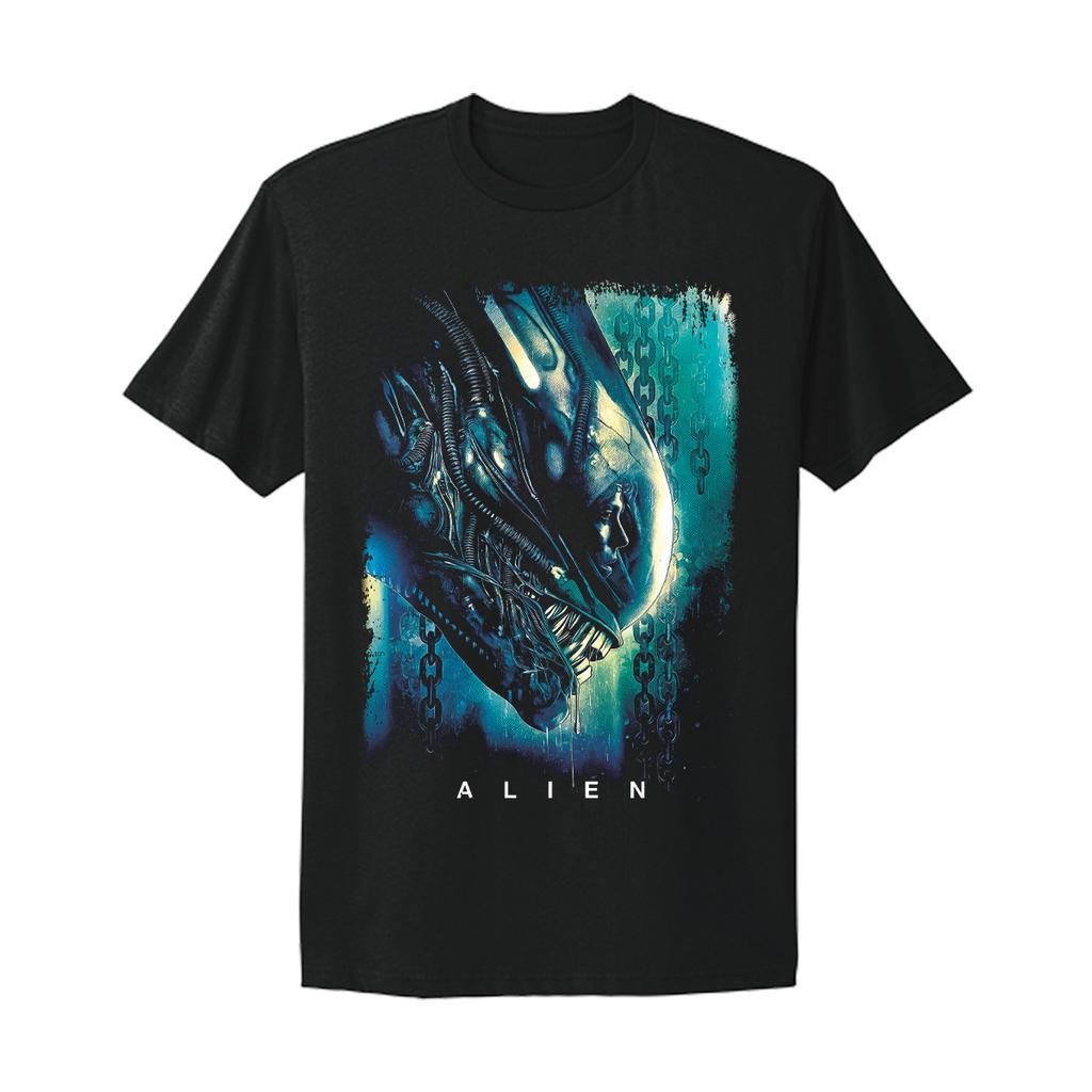Alien promo 90s Poster Graphic Movie Classic Film retro vtg design T-Shirt