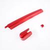 For Changan UNIT UNI-T    2024 ABS Red Car Tail Rear Wiper Cover Trim Sticker External Chromium Styling Accessories