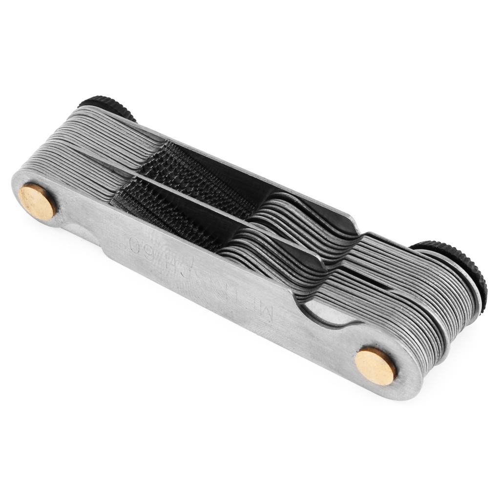 Calibro A Ve Metrico Imperiale 58 Pezzi Lama Usa SAE Whworth 55 Gradi E Misuratore Di Passo Filettatura 60 Gradi Per Strumento Di Misurazione  1420