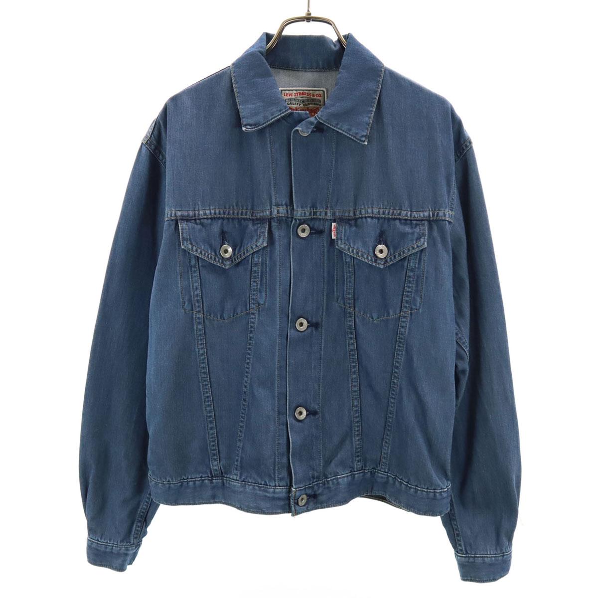 

Levi s 90s Made in Japan Old Tracker Jacket M Navy Chambray Men s Used