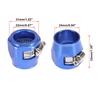 X AUTOHAUX AN12 Car Hose Finisher Clamp Water Line Clip