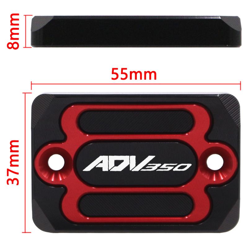 Motorcykel CNC aluminium frambroms Koppling vätskebehållare lock tanklock för HONDA ADV350 ADV 350 150 XADV ADV150