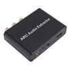 ARC Adapter Auto Signal Muting 192KHz HD Multimedia Interface Coaxial Optical Converter for TV Aluminum Alloy