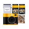 KODAK Mini Shot 3 ERA 4PASS Instax Camera Smartphone Printer 68 2-in-1 & (3x3") (Camera + Sheets, Yellow)