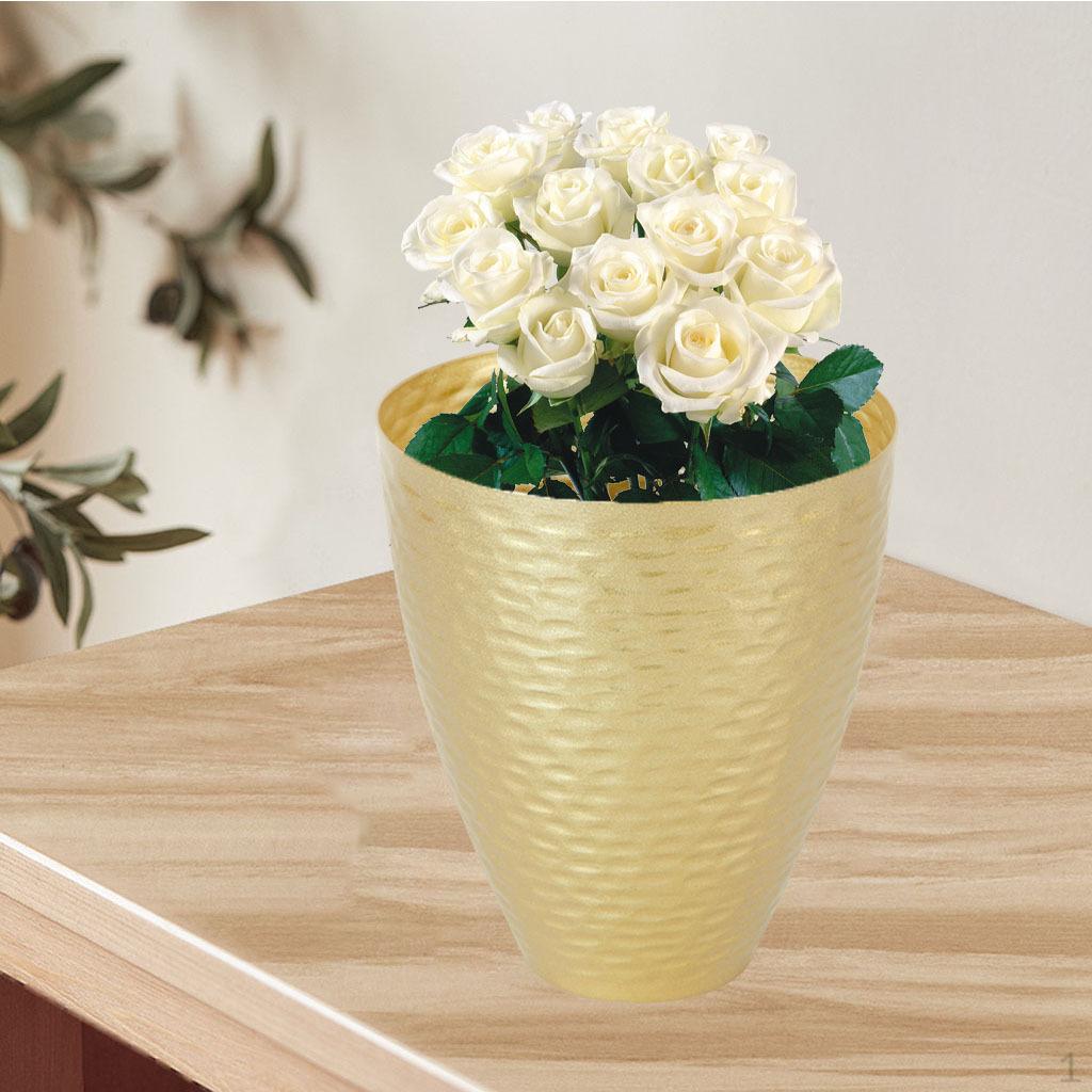 Creative Vase Art Containers Holder Pot for Cabinet Bookshelf Desktop Indoor Ornament Tall