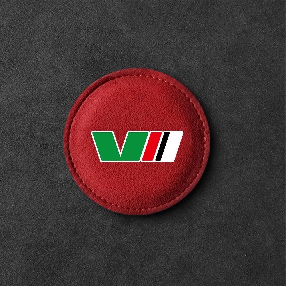 OENU7 Car Coaster Water Cup Bottle Holder Mat Anti-slip Pad For Skoda Octavia 2 3 Fabia A7 Rapid Superb Kamiq Kodiaq Accessories