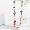 Stylish Bohemian Multicolor  Beads and Imitation Pearls Choker Necklace Portable Accessory for Casual Wear