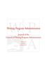 The Wpa : Writing Program Administration 35.2 (Spring 2012) Book