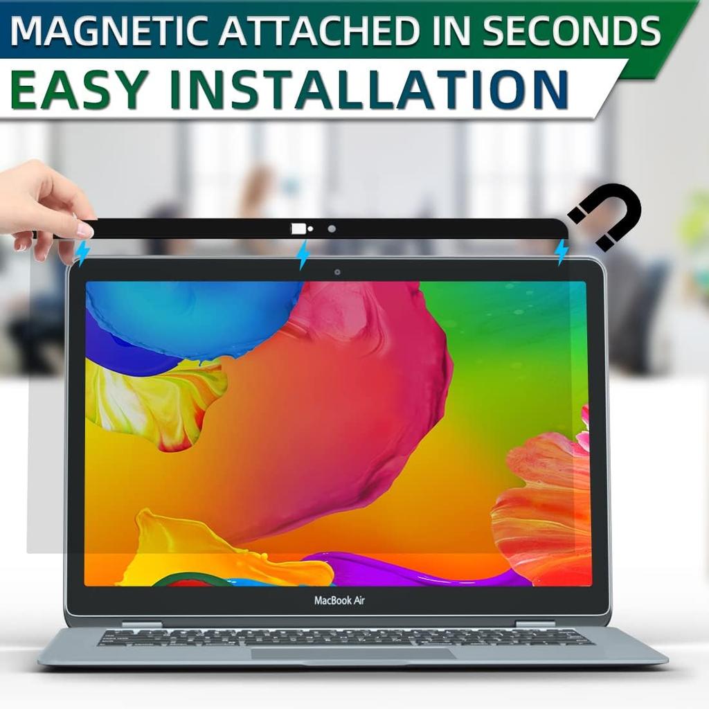 Magnetic Privacy Screen for MacBook Pro 13 Inch (2016-2022,M1/M2) & MacBook Air 13 Inch (2018-2021,M1) MacBook Pro 14" 15" 16"