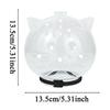Cat Muzzle Pet Grooming Cover Transparent Face Cover Cat Anti Bite Accessories cats Anti Licking Space Hood Breathable Helmet