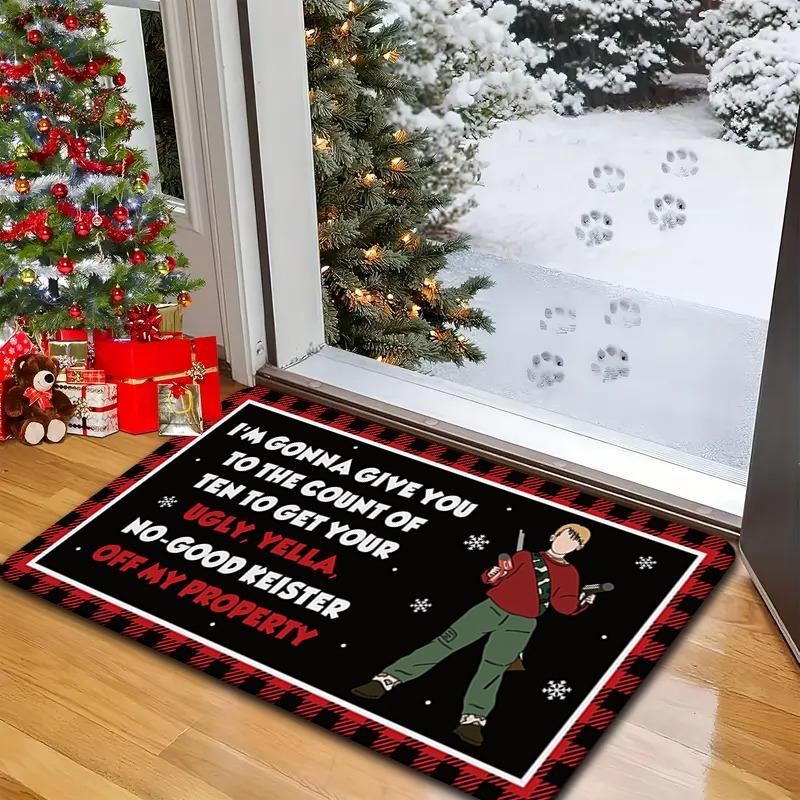 1pc Fashion Printed Themed Area Rug, Versatile Home Decor, Ideal Gift, Perfect for Entryway Bedroom Kitchen Dining Room Home