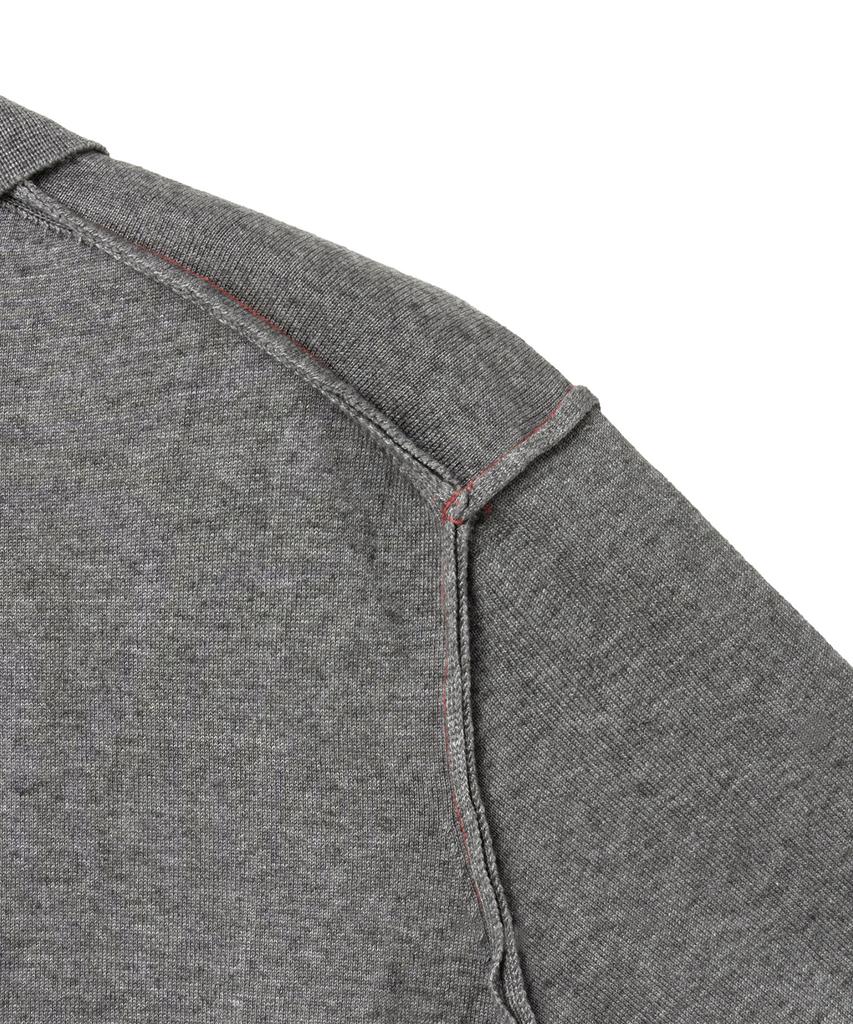 NOIRER Low Cut Polo Knit (Gray)