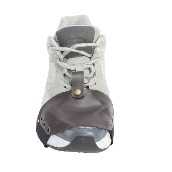 1Pc Motorcycle Shoe Cover Protective Wear Resistant Faux Leather Gear Shift Pad Boot Protector for Motorbike