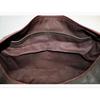 Full Grain Leather Duffle Bag Men's Travel Weekender Holdall