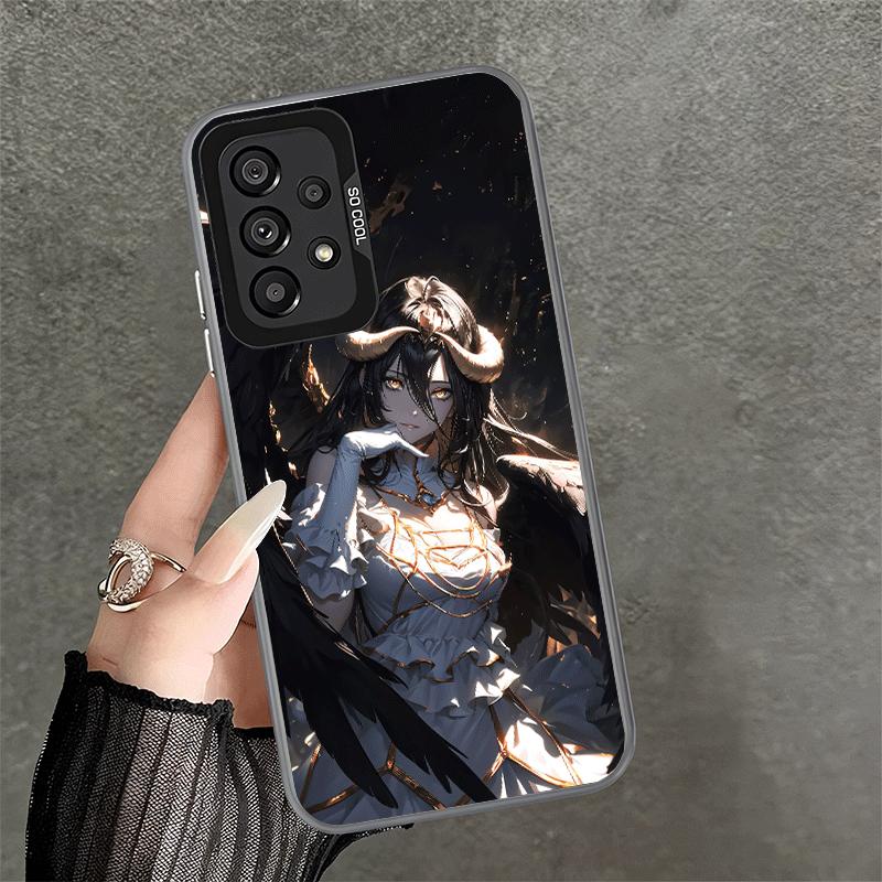 Albedo O-Overlords Anime Shockproof Phone Case for Samsung A17 A16 A15 A14 A37 A57 A36 A56 A26 A35 A55 A25 A34 A54 A24 A13 A23 A
