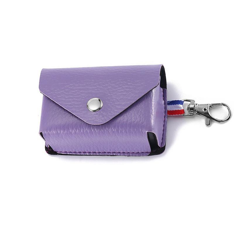 

Портативний Чоловічий Жіночий Унісекс Бокс для Окулярів для Читання Складний Захисний Шкіряний М який Чохол Стилі Кейс для Окулярів для Пресбіопії фіолетовий