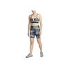 Nike Tie-Dye High-Waisted Printed Workout Shorts Women Shorts Gray DO7815-010