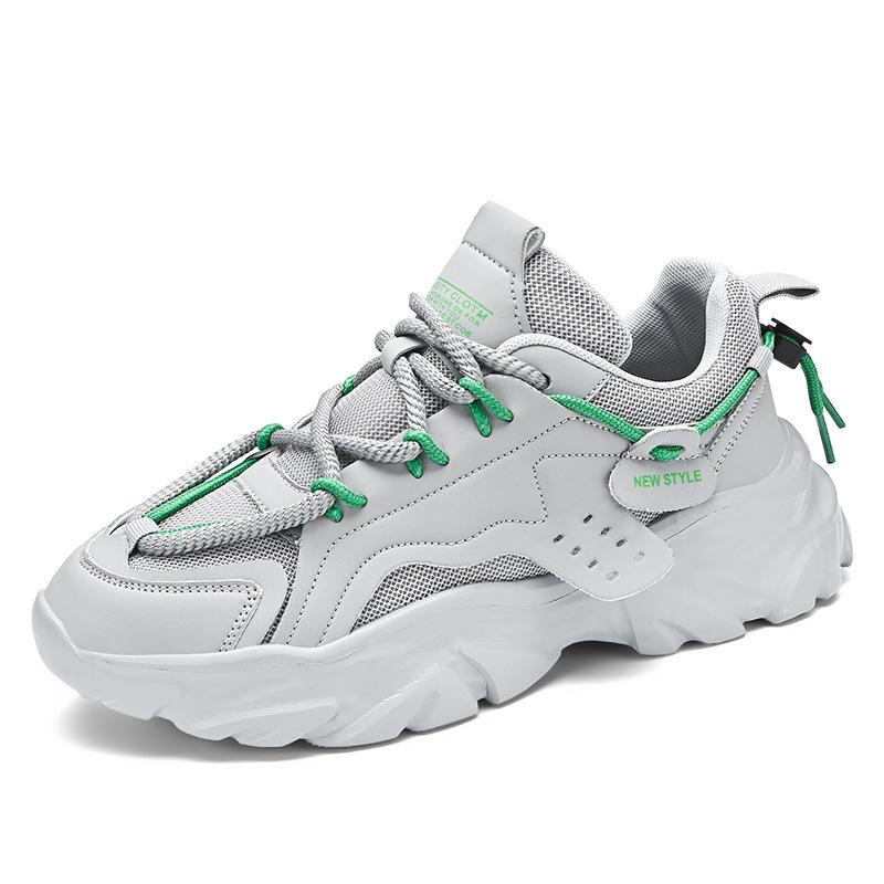 Scarpe Dad da uomo nuove estive casual versatili da studente in rete versione coreana alla moda traspiranti scarpe da ginnastica da corsa