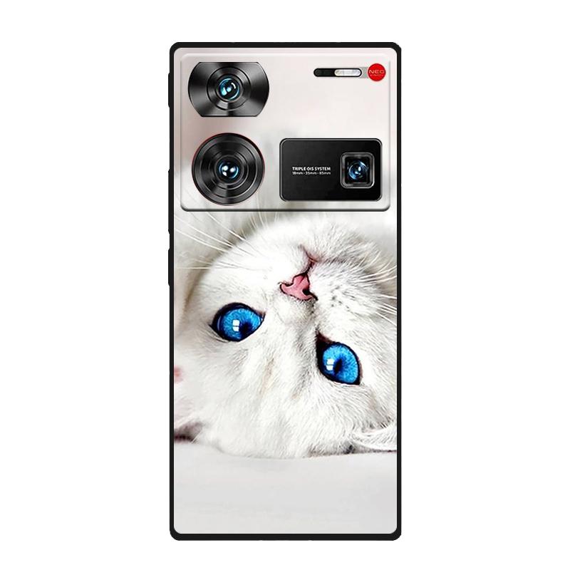 For ZTE nubia Z60 Ultra Case Silicone Luxury Space Soft Bumper for Nubia Z60 Ultra 5G NX721J Phone Cover TPU Funda Fashion Bag