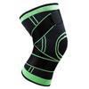 Breathable Knee Compression Sleeve High Elastic Flexible Soft Fiber Sleeves For Basketball Cycling Running