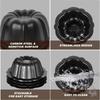 Cake Pans, 4 Inch Nonstick Carbon Steel Fluted Molds For Baking Cupcakes, Brownies, And Tarts