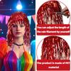 Glanzende Tinsel Pruik Metallic Maskerade Disco Hoed Folie Tinsel Pruiken Voor Volwassenen Verkleedfeest Als Fotorekwisiet Cosplay Benodigdheden