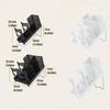 Practical Detachable Coffee Corner Organizer For Pods Cups And Drinking Straws Drinkware Display Stand