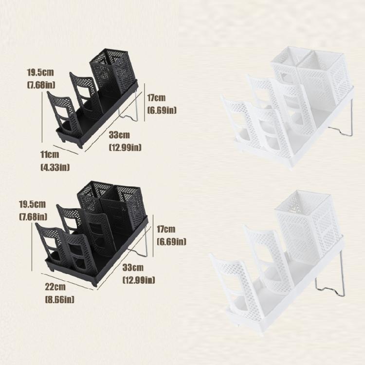 Practical Detachable Coffee Corner Organizer For Pods Cups And Drinking Straws Drinkware Display Stand