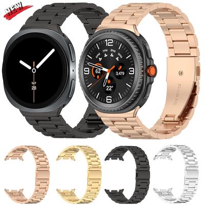 No Gaps Metal Strap for Samsung Galaxy Watch 8 40mm 44mm/Ultra 2025 47mm Original Wristband for Galaxy Watch 8 Classic 46mm Band