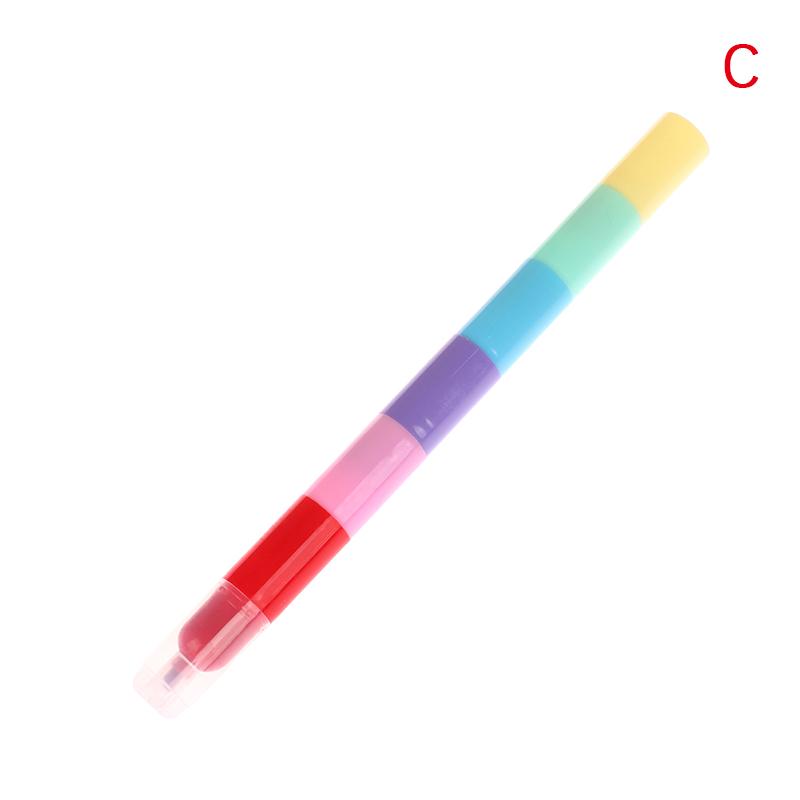 Creative Cat Claw Bear Shape Highlighter Can Be Separated Wide Pen Thick Pen