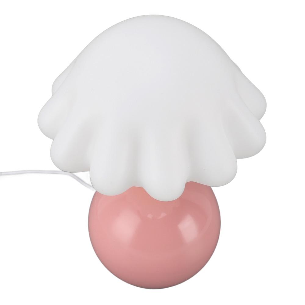 Dimmable 3 Color Temp Table Lamp Mushroom Desk Night Light Aesthetic LED Table Lamp  Bedside