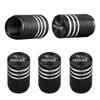 5Pcs Car styling Metal Wheel Tire Valve Caps Stem case For Jaguar Growler XF XE XJ F-Pace X-Type S-Type F-Type E-Pace I-PACE PP23