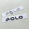 Emblems 2026 Hot For VOLKSWAGEN VW 3D ABS Chrome Black Logo Polo Emblem Letters Badge Car Rear Trunk Sticker For VW Polo MK7 MK8 Os5