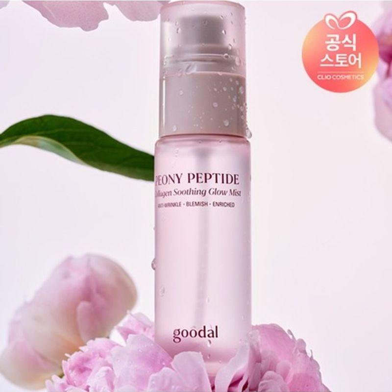 [Choose 1 of 2: Cooling Fixing/Moisturizing Glow] Goodal Peony Peptide Essence Mist 50ml