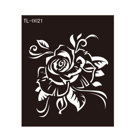 Henna Tattoo Stencil, Reusable DIY Tattooing Template, Floral Animal Patterns Stencil for DIY Indian Temporary Tattoos Music Festivals Body Art