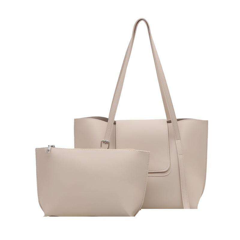 Sommertrend Großraumtasche Damenmode Retro Pendler Tragetasche Einfache Schultertasche