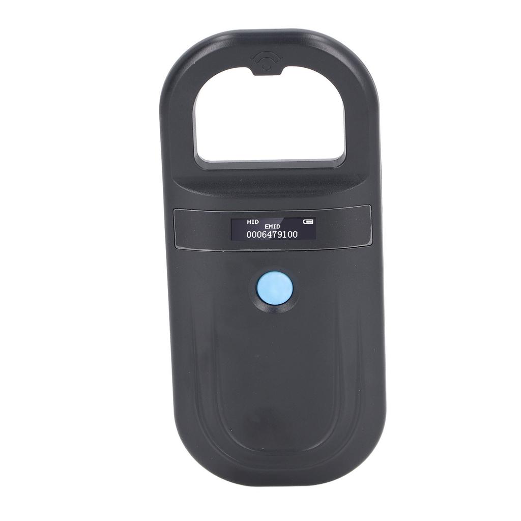Animal Tag Reader Side Non Slip Design 134.2KHz Pet Chip Scanner Compact Size 15cm Reading Distance for Resource Management