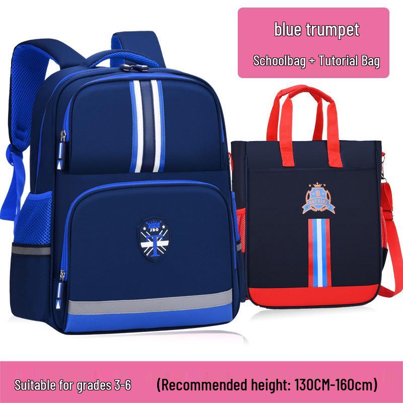 Waterproof Lightweight Backpack for Primary School Kids (Ages 6-12, Grades 1-6)