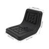 Tractor Seat Waterproof Non-Slip Ergonomic Seat with Drainage Hole for Tractors, Harvesters, Lawnmowers, Forklifts