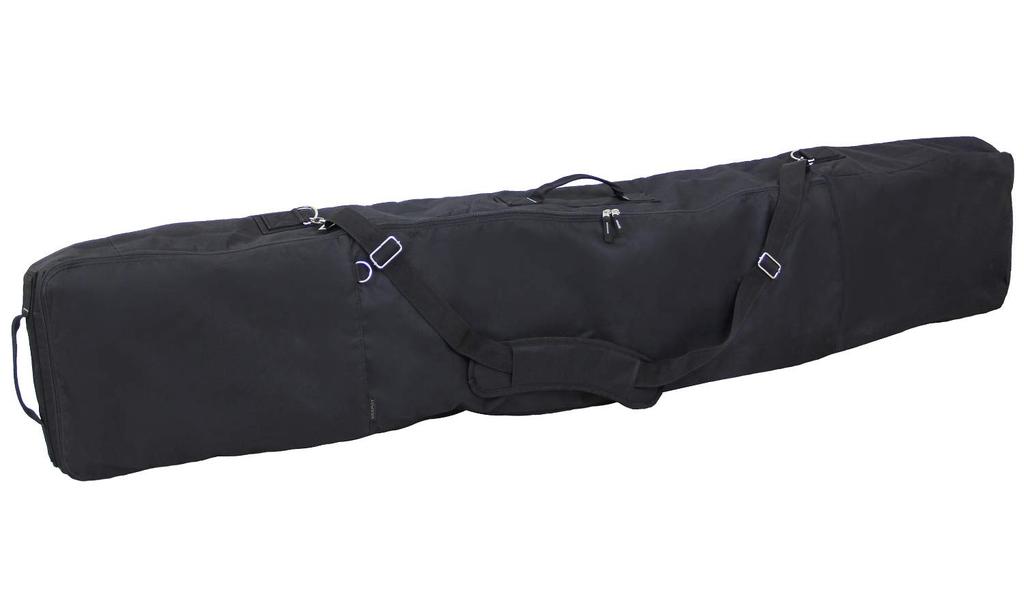 VAXPOT Snowboard Case be used as a Snowboard and BLK Small (Backspot) 3-Way (Can Backpack) All-in-One [Stores Wear, Boards, Boots, Accessories]