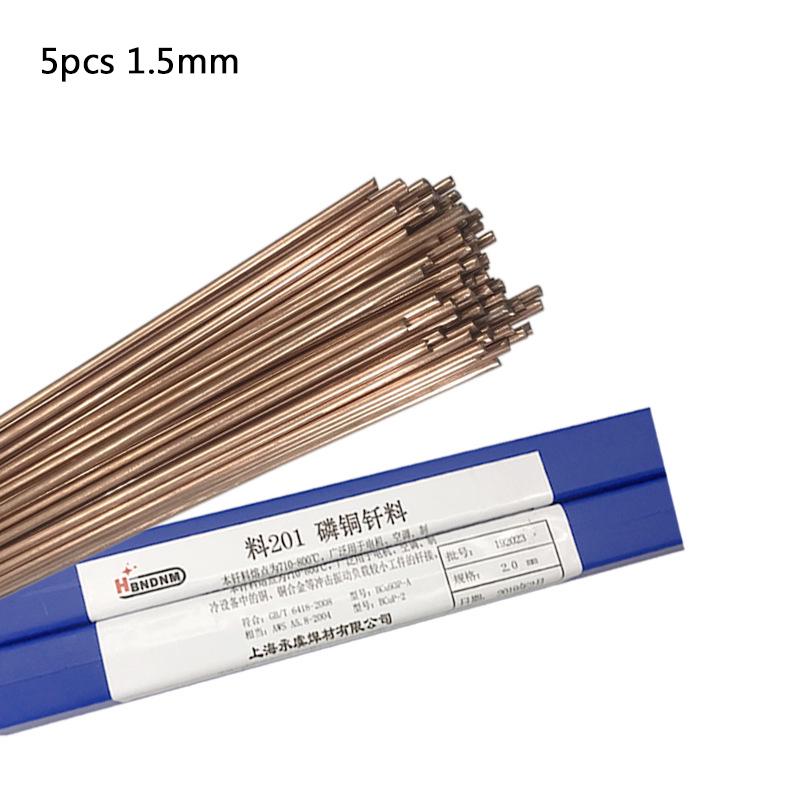 ZYNCUE 20 Stück Schweißstäbe – Phosphor-Kupfer, 2 Mm X 50 Cm, Für Kupferrohre, Kühlschränke, Klimaanlagen