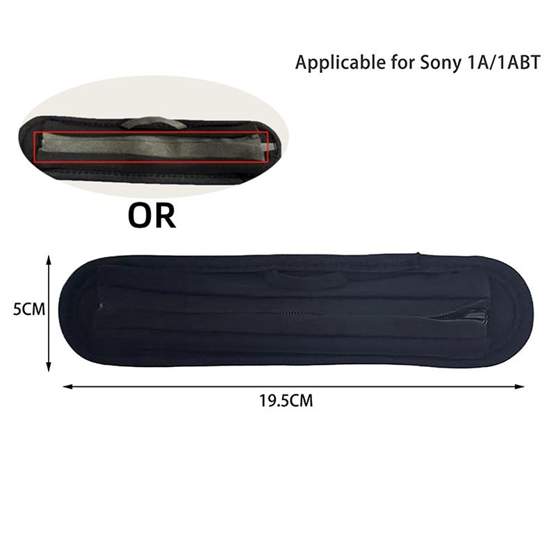 

1 Piece For 1A/1Abt Qc35/25/15 Universal Full Closure Headphone Headband Cover Zipper Cushion 1A 1ABT Black