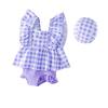 Swimsuit for Separate Kids Baby Ruffle One Swimming [LJZM] Children's Girls, 3-Piece Set, Swimsuit, 90-140CM, Swimming, Swimwear, Piece, Sea, Pool,
