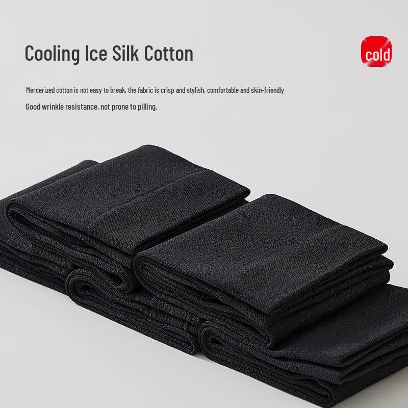 Mao Ren Men's 10-Pack Thin Breathable Business Socks