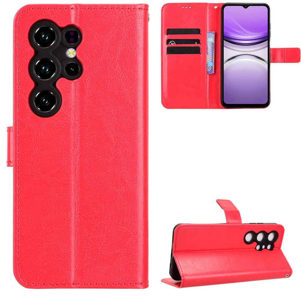 Flip Cases for Oukitel C2 2025 PU Leather Full-Body Protection Shockproof Durable Retro Phone Case