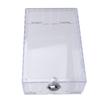 Clear Thermostat Lock Box with Key Maintaining Temperature Precise High Visible Universal Fit Thermostat Cover Guard